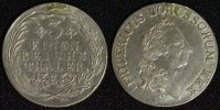 Brandenburg Preußen - Königsberg 1/3 Taler Friedrich II. - selten -