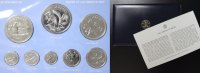 Belize Proof-Set 1 Cent - 10 Dollars KMS Satz Vögel - CN -