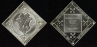 Regensburg, Oberpfalz Medaille <i>Freunde der Numismatik</i> - Regensburger Münzenverein e.V. 1974-84 -
