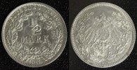 Kaiserreich 1/2 Mark -