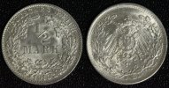 Kaiserreich 1/2 Mark -
