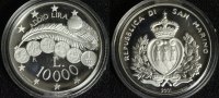 San Marino 10000 Lire Einführung des Euro - Abschied der Lira