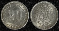 Kaiserreich 20 Pfennig -