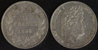 Frankreich 5 Francs Louis Philippe - Lille -