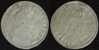 Frankreich 1/2 Ecu Ludwig XIV. -