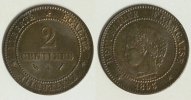 Frankreich 2 Centimes Paris -