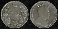 Canada 25 Cents Edward VII. -