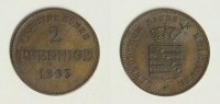 Sachsen-Meiningen 2 Pfennige -