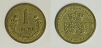 Grönland - Dänemark 1 Krone selten -