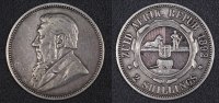 Südafrika 2 Shillings Paul Kruger -