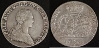 Sachsen 2/3 Taler Friedrich August III. -