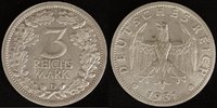 Weimarer Republik 3 Mark Kursmünze
