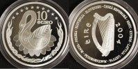 Irland 10 Euro im orig. Etui mit Zertifikat EU-Erweiterung