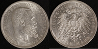 Württemberg 5 Mark Wilhelm II.