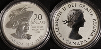Kanada 20 Dollar 1/4 Unze Reg. Jubiläum -