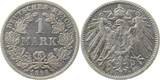 Deutschland  1 Mark 1896 F ss/vz Jäger 017 sehr schön/vorzüglich
