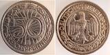 Deutschland 50 Pfennig 50 Reichspfennig 1938 J prfr. deutliche Prägung J 324 prägefrisch