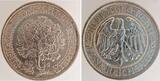 Deutschland  5 Reichsmark 1932 D Eichbaum J 331 vz/stgl prägefrsich/stempelglanz