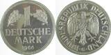 Deutschland 1 DM 1 Mark 1966 G PP Proof J 385 Polierte Platte