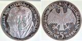 Deutschland  5 DM Humboldt 1967 F J 395 Proof PP Polierte Platte