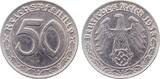 Deutschland  50 Pfennig 1938J ss/vz J 365