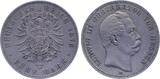 Deutschland  5 Mark 1875 H Ludwig von Hessen sehr schön/vorzüglich Patina Ludwig III