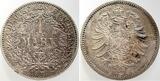 Deutschland  1 Mark 1879 A J 9 vz/stgl, sehr selten i.d. Erhaltung
