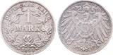 Deutschland  1 Mark 1894 G alte leichte Patina J 017 fast vorzüglich
