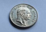 Deutschland  2 Mark Georg König v. Sachsen 1904 E vz/prfr/f stgl J 129 Georg vz/prfr/f.stgl
