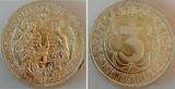 Deutschland  3 Reichsmark Nordhausen 1927 A f.prägefrischr/f.stempelglanz f.prfr/f.stgl