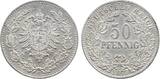 Deutschland  50 Pfennig 1877 FJ 008 vz/st minimale Krätzerchen a.d. Krone vorzüglich/stempelglanz