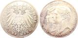Deutschland  5 Mark 1903A Sachsen-W-E. Hochzeit Caroline v Reuß Wilhelm Ernst Polierte Platte