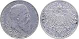 Deutschland 1902G 2 Mark Friedrich I Jubiläum 50 Jahre Reg. Jubiläum ss/vz ss-vz