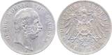 Deutschland  5 Mark Sachsen Georg 1904 E ss/vz J 130 Georg sehr schön/vorzüglich