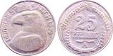 Deutschland  Probe 25 Pfennig 1909A Cu/Ni versilbert selten!