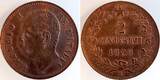 2 Centesimi Italien 1898 Umberto I Umberto I vorzüglich/stgl