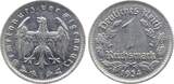 Deutschland  1 Reichsmark 1934 G vz- J 354 vorzüglich-