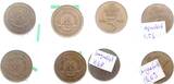 Deutschland 1969 Lot 10 x 5 Mark XX Jahre DDR diverse Gewichte magnetisierbar sehr schön