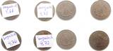 Deutschland 1969 Lot 10 x 5 Mark XX Jahre DDR diverse Gewichte magnetisierbar sehr schön