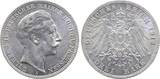 Deutschland  3 Mark Preussen 1912 A Wilhelm II vz/stgl J 103 Wilhelm II vorzüglich/stempelglanz
