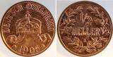 Deutschland  1/2 Heller DOA Deutsch Ost-Afrika 1905 A vz/stgl