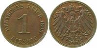 Deutschland 1 Pfennig 1 Pfennig 1893 G vz J 010 -