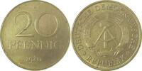 Deutschland 20 Pfennig 20 Pfennig DDR 1980 A matt J1511b vorzüglich -