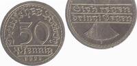 Deutschland 50 Pfennig Fehlprägung 50 Pfennig 1922 F Münzzeichen F mit Punkt! -