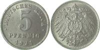Deutschland 5 Pfennig 5 Pfennig 1921 D J 297 prfr -