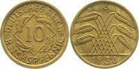 Deutschland 10 Pfennig 10 Reichspfennig 1930 E ss J 317 -
