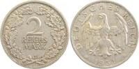 Deutschland 2 Reichsmark 2 Reichsmark 1931J J 320 ss -