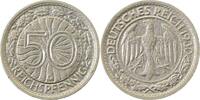 Deutschland 50 Pfennig 50 Reichspfennig 1930 G ss J 324 -