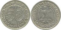 Deutschland 50 Pfennig 50 Reichspfennig 1933 J f vz J 324 -