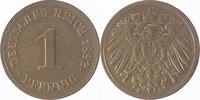 Deutschland 1 Pfennig 1 Pfennig 1892 G vz- J 010 -